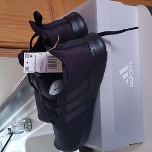 Adidas running shoes, cloudform, pure 2.0, prime green